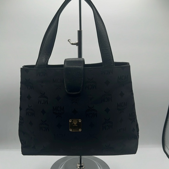 MCM Authentic Monogram nylon small tote - Picture 3 of 11